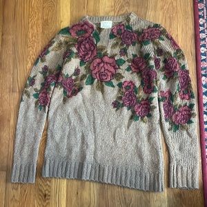 Brown sweater gently worn